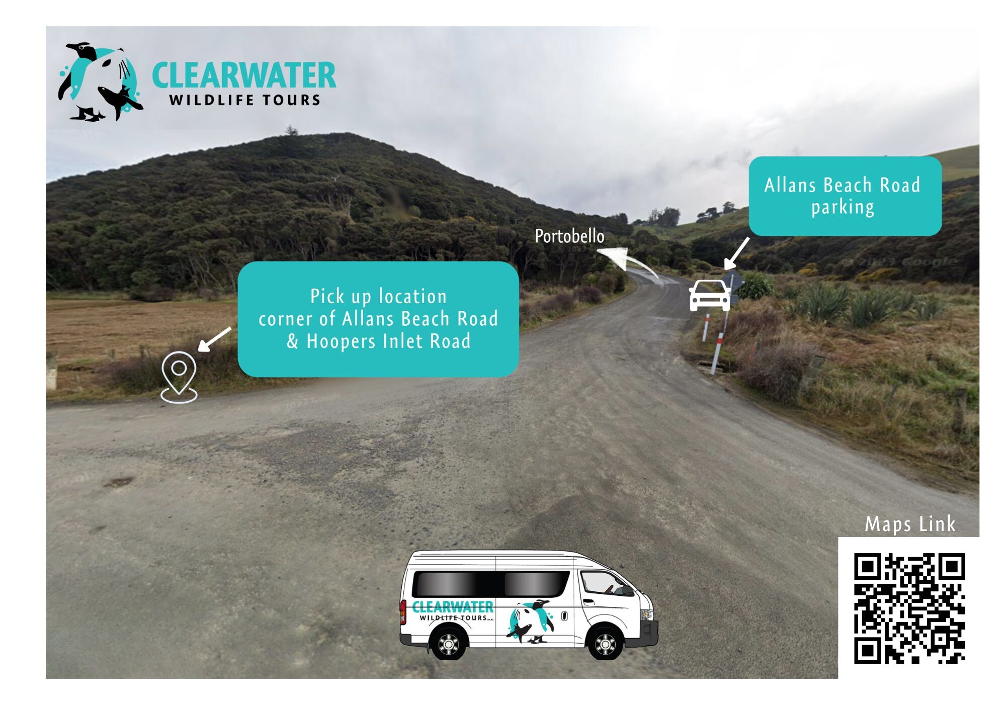 Hooper's Inlet Pickup Point Information